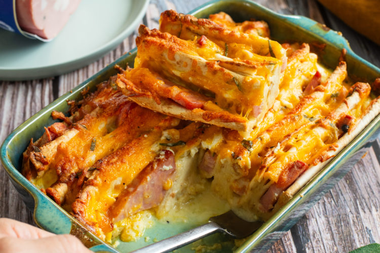 Un incroyable gratin réalisé avec des galettes de blé !